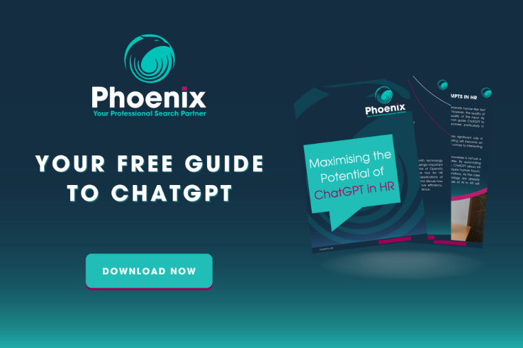 Phoenix Search Free Guide to ChatGPT for HR Front Cover